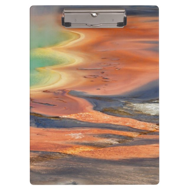 Grand Prismatic Spring Runoff Clipboard (Front)