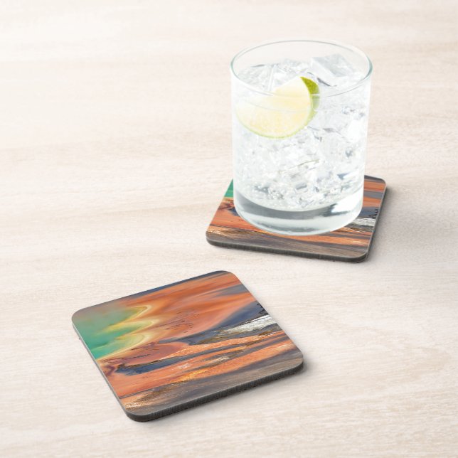 Grand Prismatic Spring Runoff Coaster (Right Side)