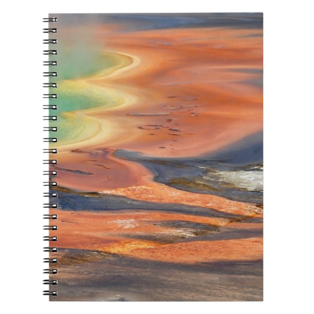 Grand Prismatic Spring Runoff Notebook (Front)