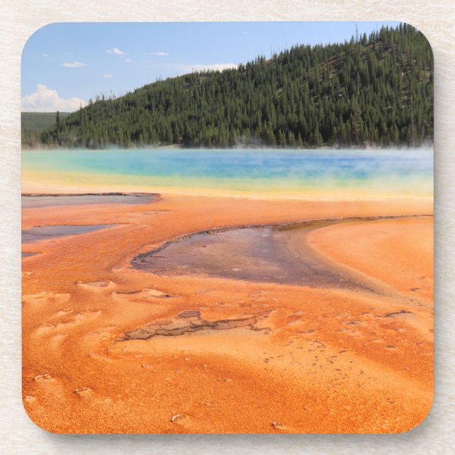 Grand Prismatic Spring, Yellowstone National Park Coaster (Front)