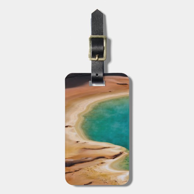Grand Prismatic Symphony Luggage Tag (Front Vertical)