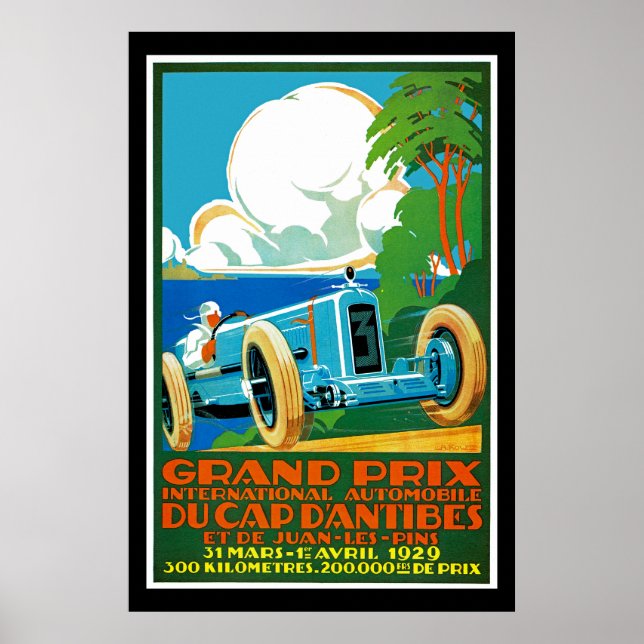 Grand Prix Du Cap d'Antibes Poster (Front)