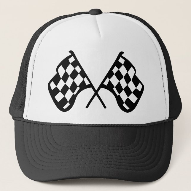 Grand Prix Flags Trucker Hat (Front)