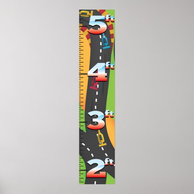 Grand Prix Growth Chart. Poster (Front)