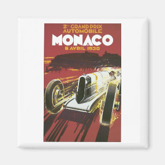 Grand Prix Monaco Avril 1930 Magnet