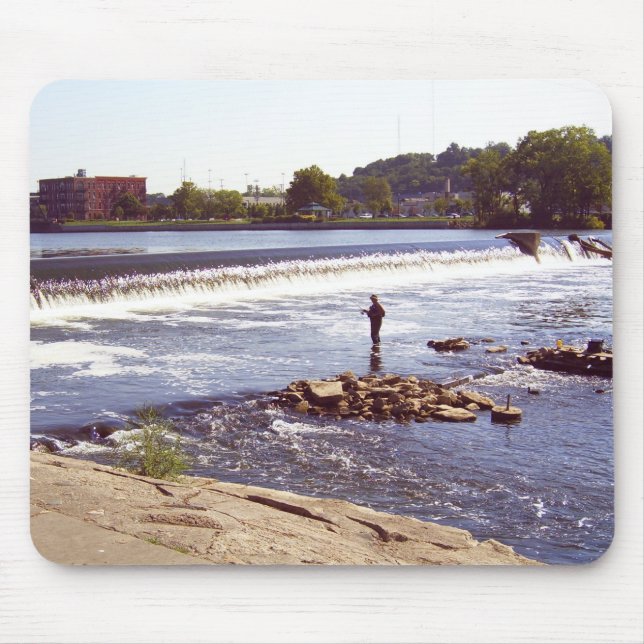 Grand Rapids Fisherman Mouse Pad (Front)