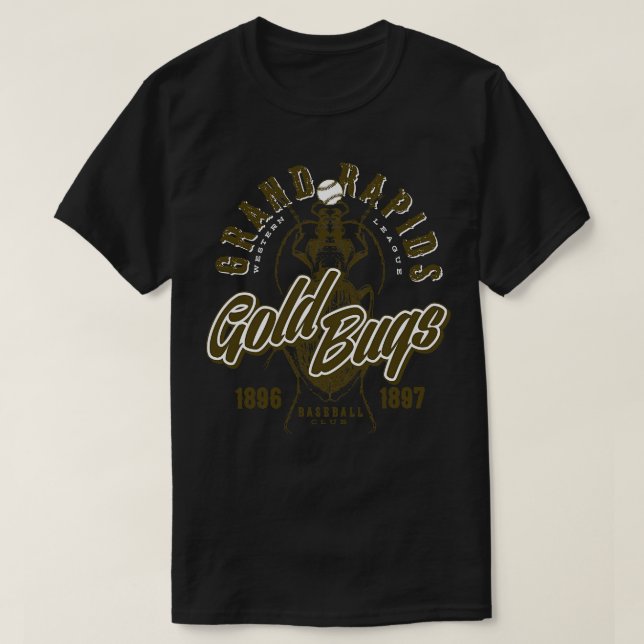 Grand Rapids Gold Bugs T-Shirt (Design Front)
