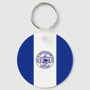 Grand Rapids (Michigan) City flag Keychain