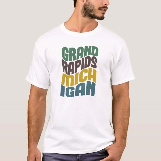 Grand Rapids Michigan T-shirt (Front)