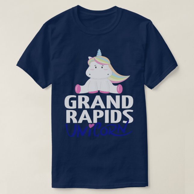 Grand Rapids Unicorn T-Shirt (Design Front)