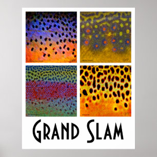 Grand Slam Trout Poster