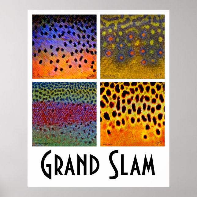 Grand Slam Trout Poster (Front)