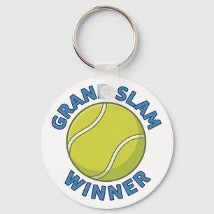 Grand Slam Winner Tennis Ball Sports Champion Key Ring