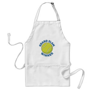 Grand Slam Winner Tennis Ball Sports Champion Standard Apron