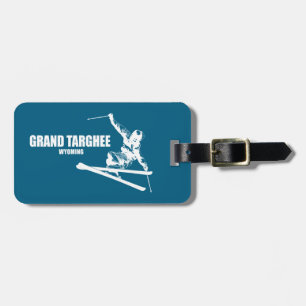 Grand Targhee Resort Wyoming Skier Luggage Tag