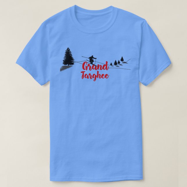 Grand Targhee Ski Long T-Shirt (Design Front)