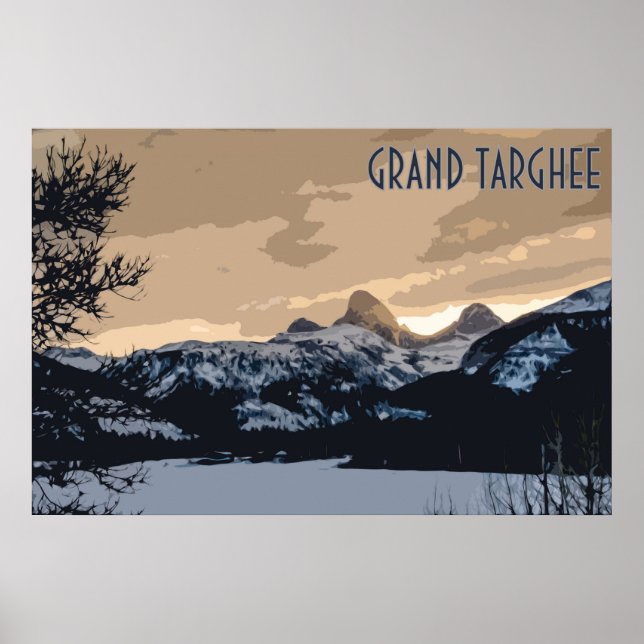 Grand Targhee Vintage Poster (Front)