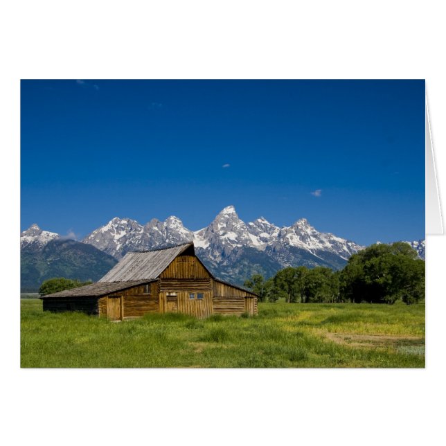 Grand Teton Barn (Front Horizontal)