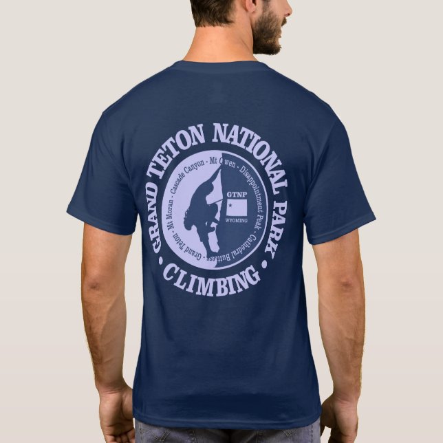 Grand Teton (climbing) T-Shirt (Back)