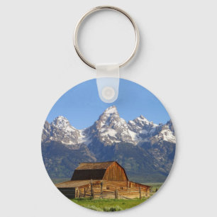 Grand Teton mountains Key Ring