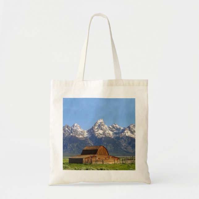 Grand Teton mountains Tote Bag (Front)