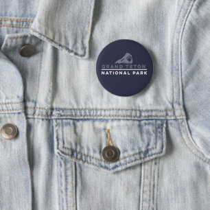 Grand Teton National Park 6 Cm Round Badge