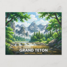 Grand Teton National Park | Anime Landscape