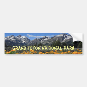 Grand Teton National Park Bumper Sticker