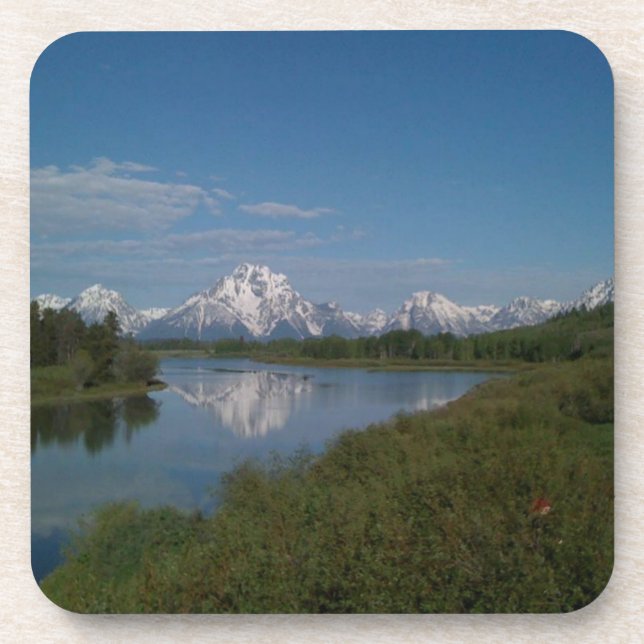 Grand Teton National Park Coaster (Front)