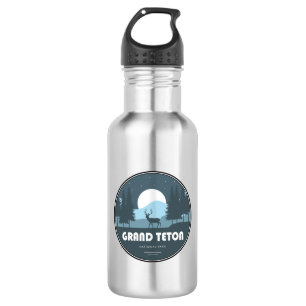 Grand Teton National Park Deer 532 Ml Water Bottle