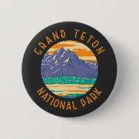 Grand Teton National Park In Spring Distressed