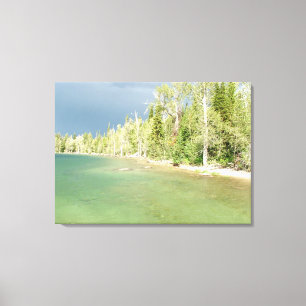 Grand Teton National Park landscape photography Canvas Print
