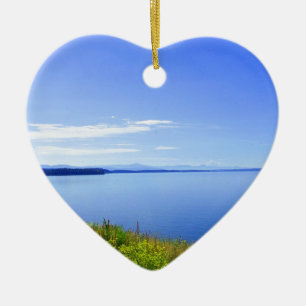 Grand Teton National Park.  Landscape photography Ceramic Tree Decoration