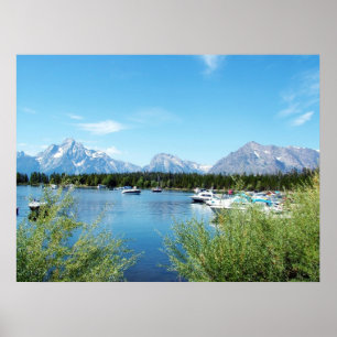 Grand Teton National Park landscape photography Poster