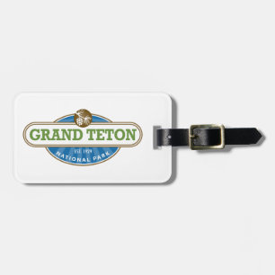 Grand Teton National Park Luggage Tag