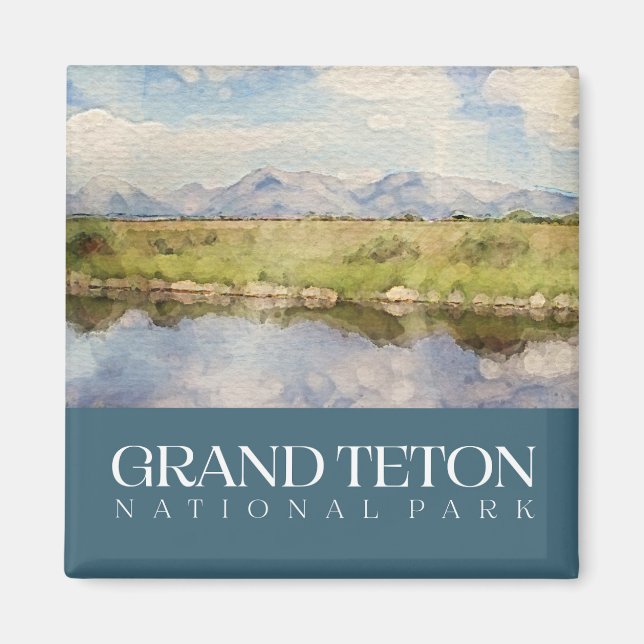 Grand Teton National Park Magnet (Front)