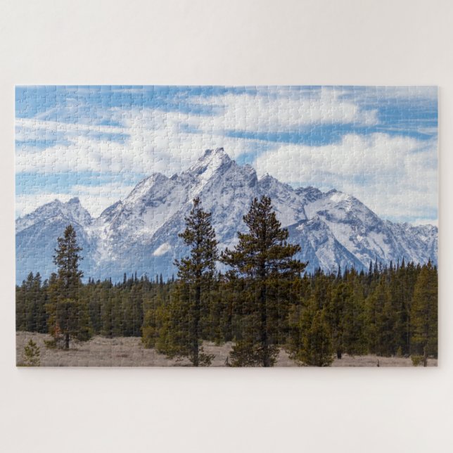 Grand Teton National Park Mountains Jigsaw Puzzle (Horizontal)