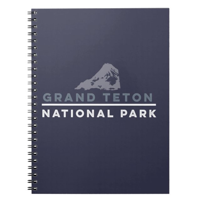 Grand Teton National Park Notebook (Front)