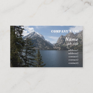 Grand Teton National Park photography profile card