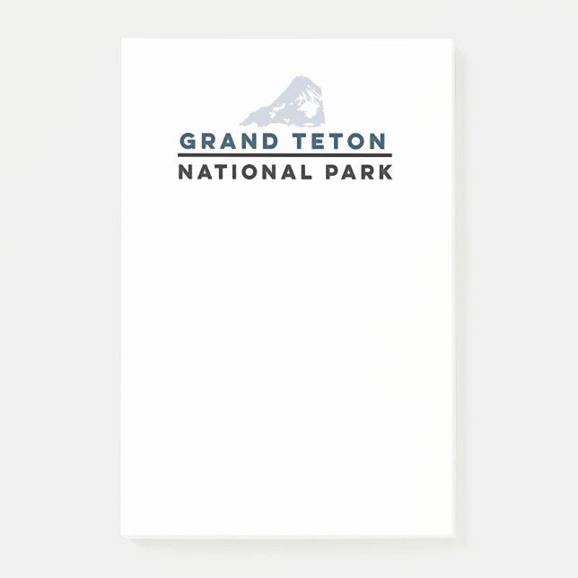 Grand Teton National Park Post-it Notes (Front)