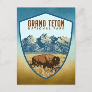 Grand Teton National Park Postcard