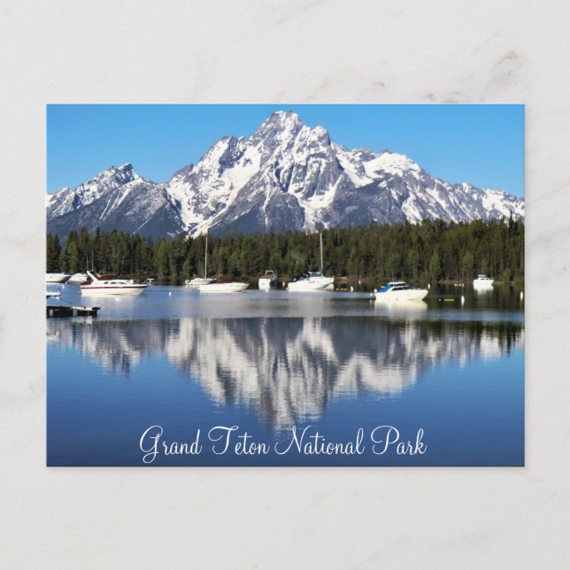 Grand Teton National Park Postcard (Front)