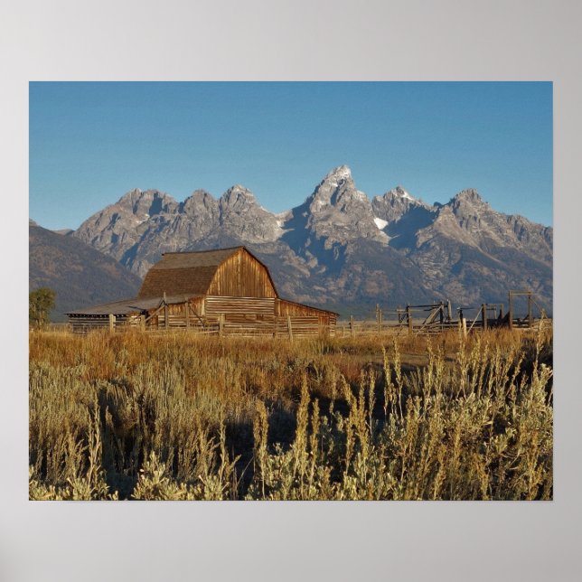 Grand Teton National Park Poster (Front)