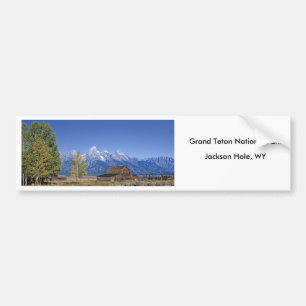Grand Teton National Park Series 5 Bumper Sticker