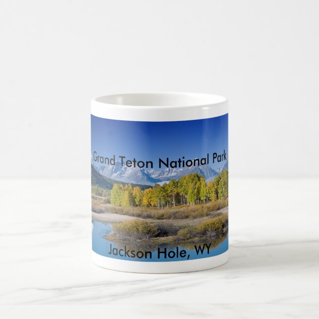 Grand Teton National Park Series 6 Coffee Mug (Center)