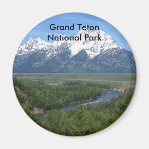 Grand Teton National Park Series 8 Magnet