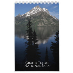 Grand Teton National Park Souvenir Calendar