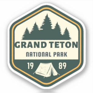 Grand Teton National Park Sticker