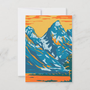 Grand Teton National Park Thank You Card