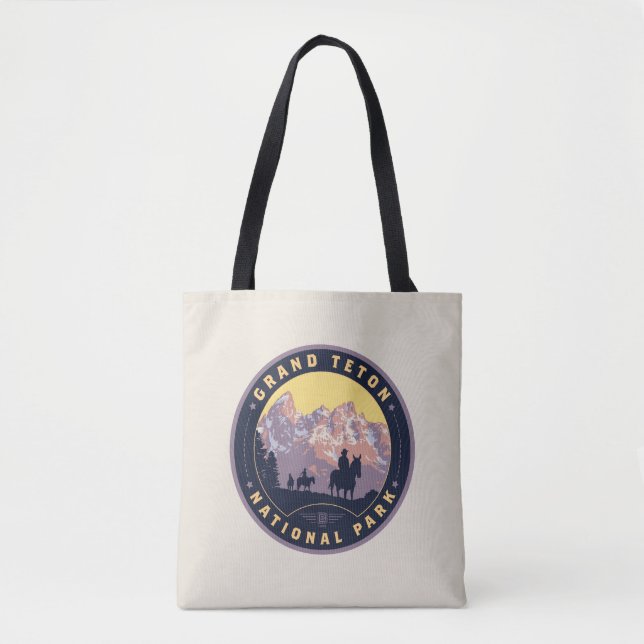 Grand Teton National Park Tote Bag (Front)